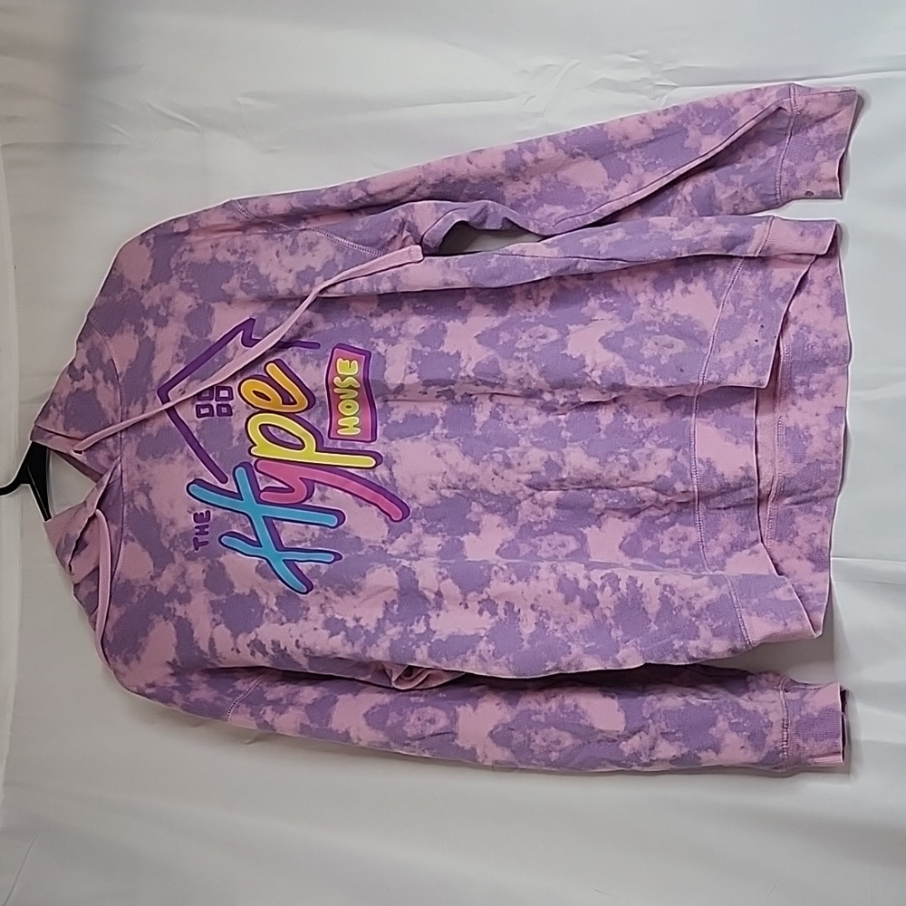 Hype House Purple Pink Tie Dye Hoodie